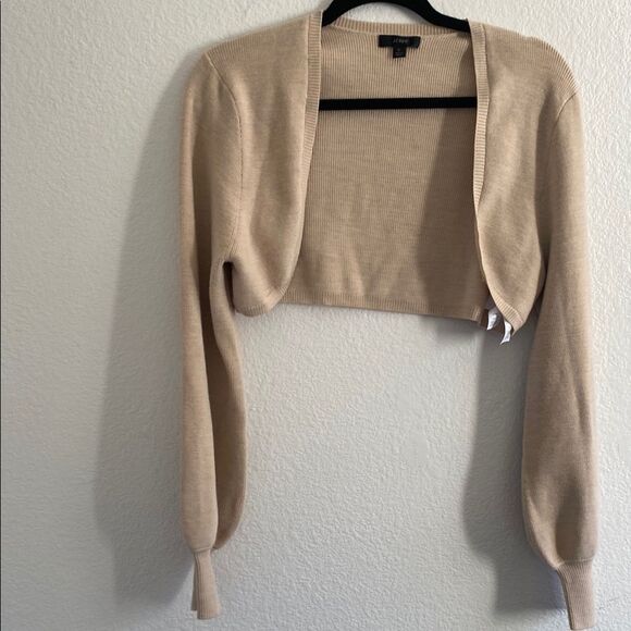 J Crew Balloon Sleeve Wool Shaw - Picture 1 of 6